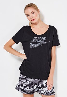 NIKE  W NSW TEE SCOOP ROCK GRDN