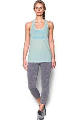 Under Armour   UA Threadborne Train Wordmark Tank -Twist